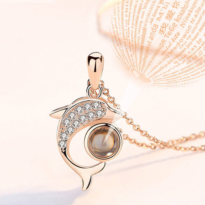 Memory of Love Projection Necklace