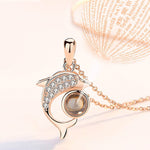 Memory of Love Projection Necklace