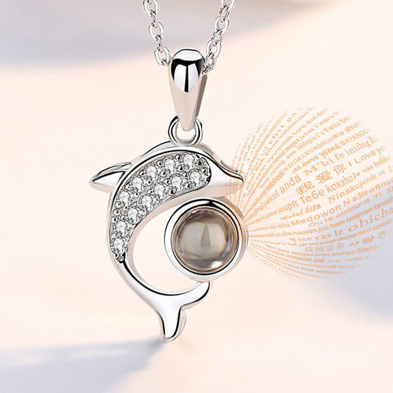 Memory of Love Projection Necklace