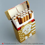 Donald Trump Aluminum Flip Cover Cigarette Case Tobacco Holder