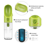400ML Pet Dog Fedding Drinking Water Bottle