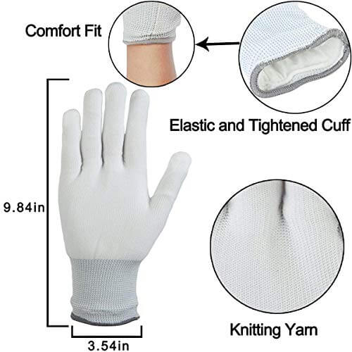LED Light Up Skeleton Hand Gloves