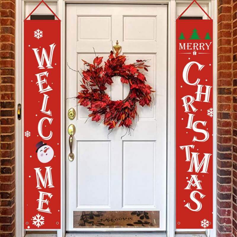 Christmas Curtain Couplet