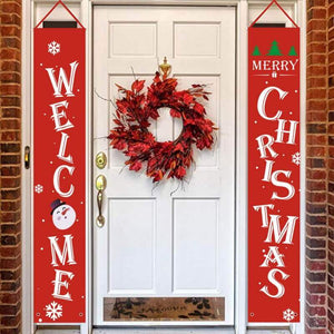 Christmas Curtain Couplet