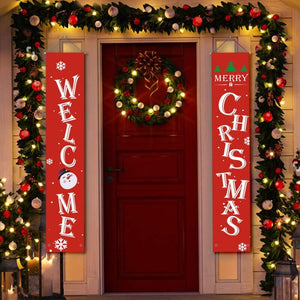 Christmas Curtain Couplet