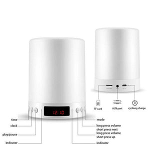 Customized Personality LED nightlight Bluetooth Speaker
