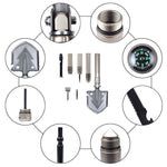 Multifunctional Camping Tactical Military Survival Folding Shovel