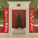 Christmas Curtain Couplet