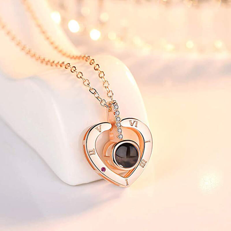 Memory of Love Projection Necklace
