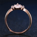 Resizable Rose Gold Cat Paw Ring