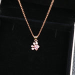Cat Paw Pendant Necklace