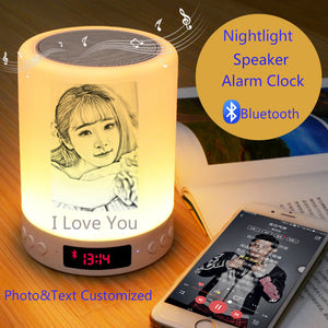 Customized Personality LED nightlight Bluetooth Speaker