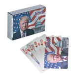 Waterproof USA President Donald Trump Playing Cards Poker Set