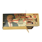 Waterproof USA President Donald Trump Playing Cards Poker Set