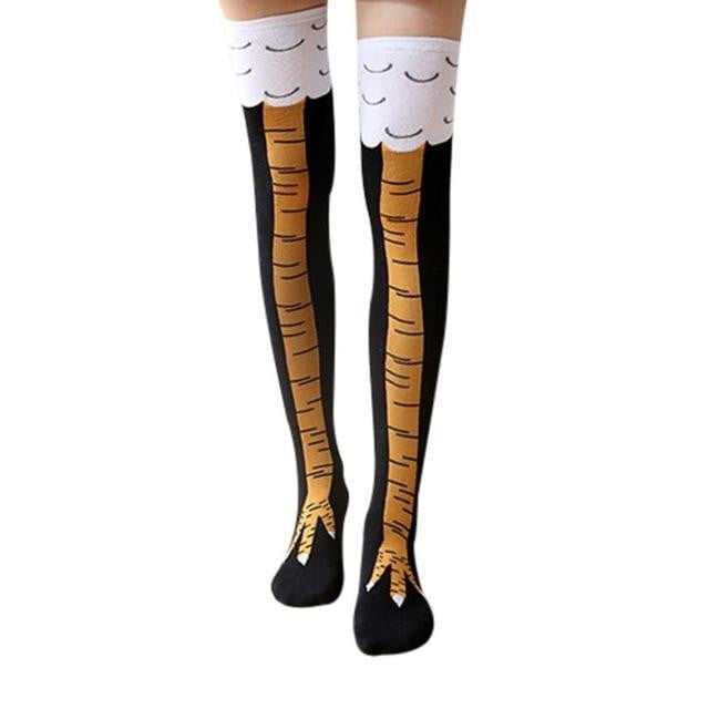 Unisex Funny Chicken Feet Socks Fashion Stockings