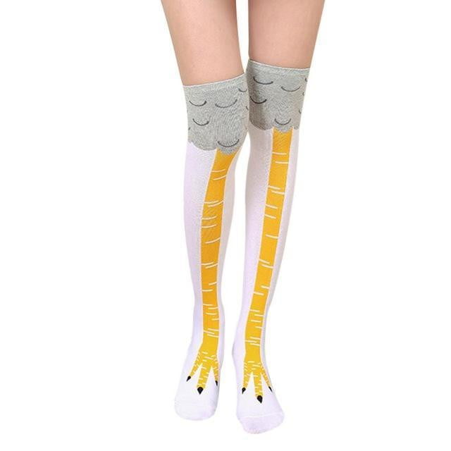 Unisex Funny Chicken Feet Socks Fashion Stockings